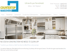 Tablet Screenshot of countertopmakeovers.com
